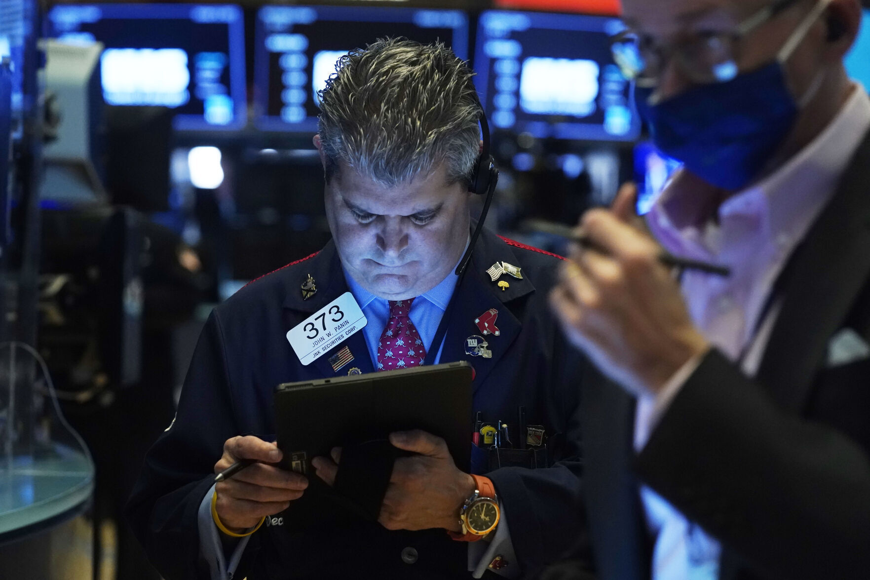 APTOPIX Financial Markets Wall Street
